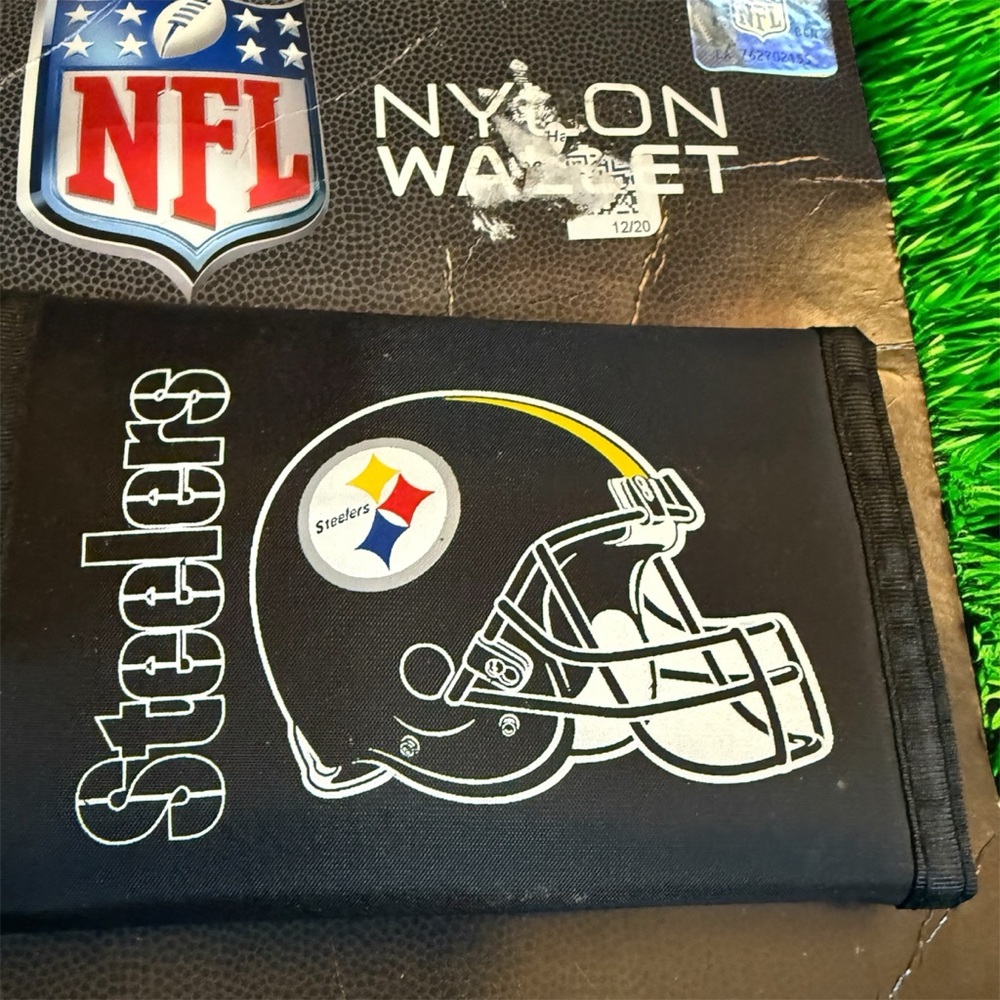 Steelers NFL Nylon Wallet NWT